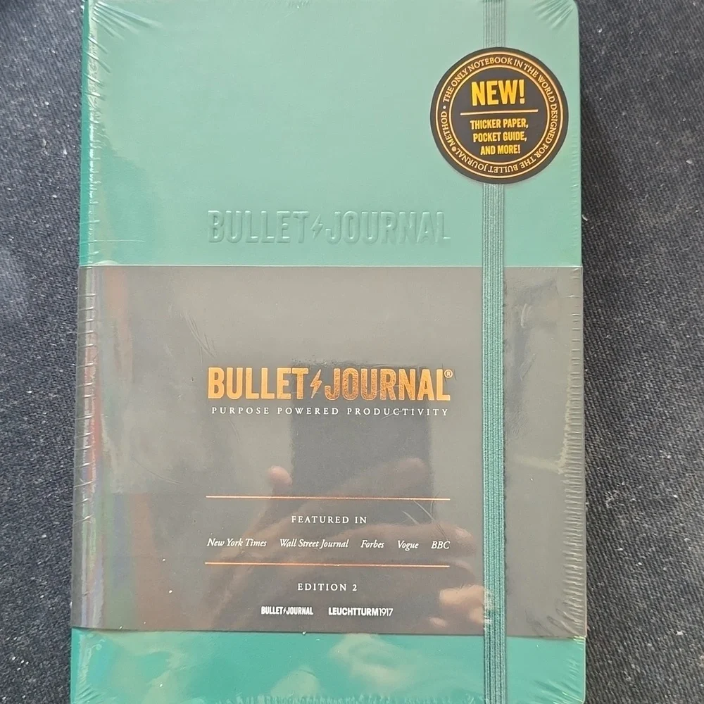 ❤️BUY 5 GET 3 FREE Bullet Journal Edition 2,Color: Green23
